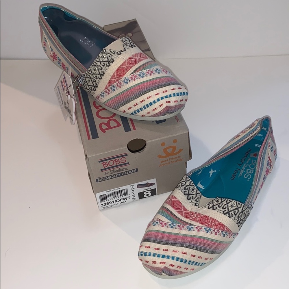 Boho Bobs by Sketchers memory foam woman’s shoes